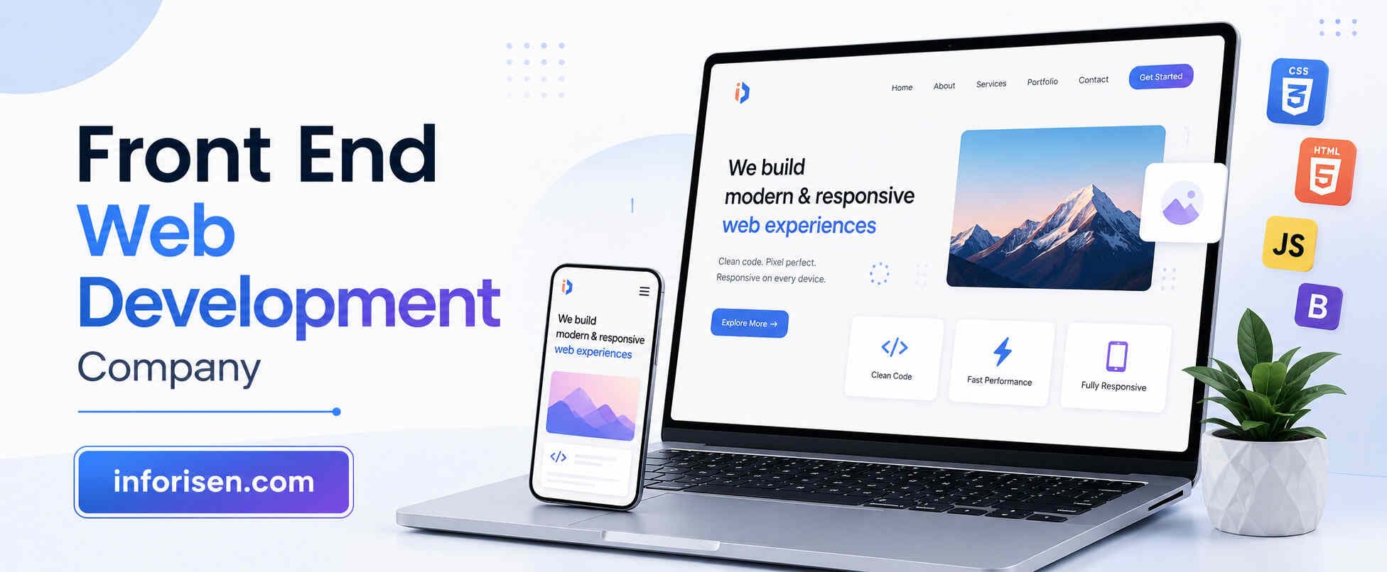 Front End Web Development Company for High-Performance Websites