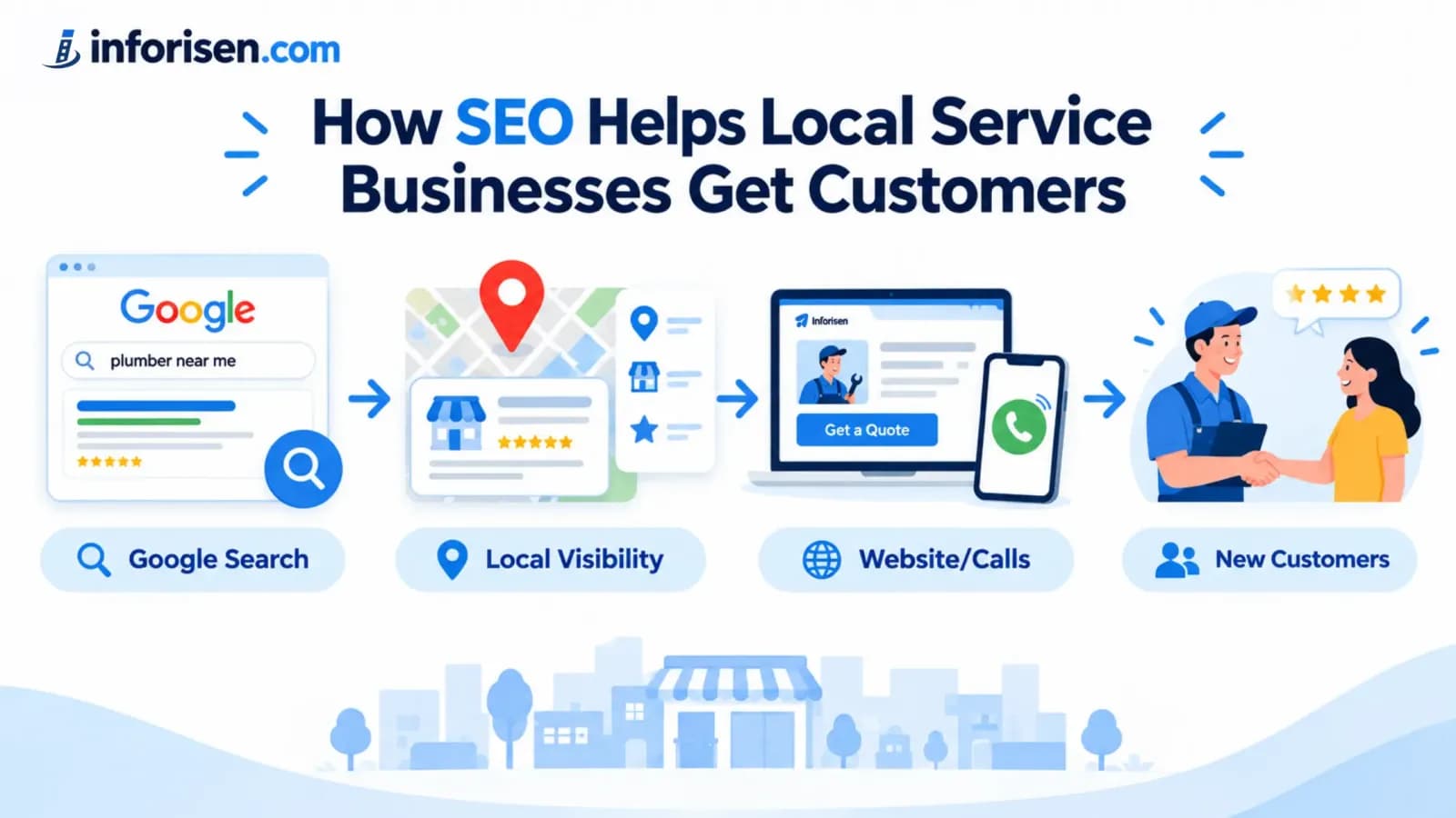 How SEO Helps Local Service Businesses Get Customers