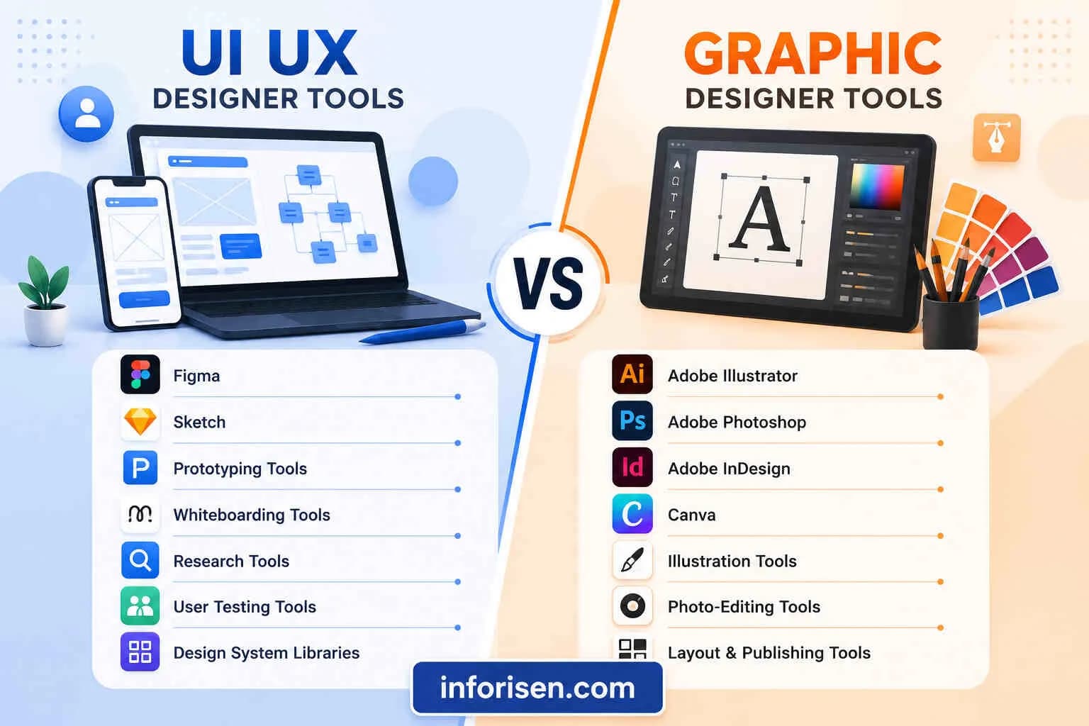 UI UX Designer vs Graphic Designer: Key Differences